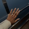 Sophia - Moissaniteforlovelsesring med pavésidesten