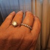 Ella - Solitaireforlovelsesring med moissanite