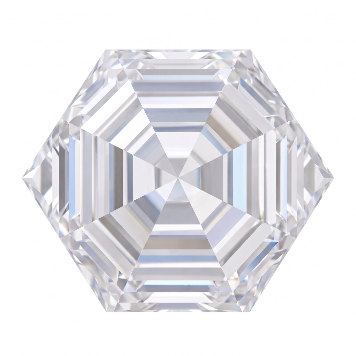 Loose Moissanite Stones - Hexagon Cut