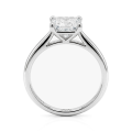 Iris - Solitairering med moissanite i prinsesseslibning | My Moissanite