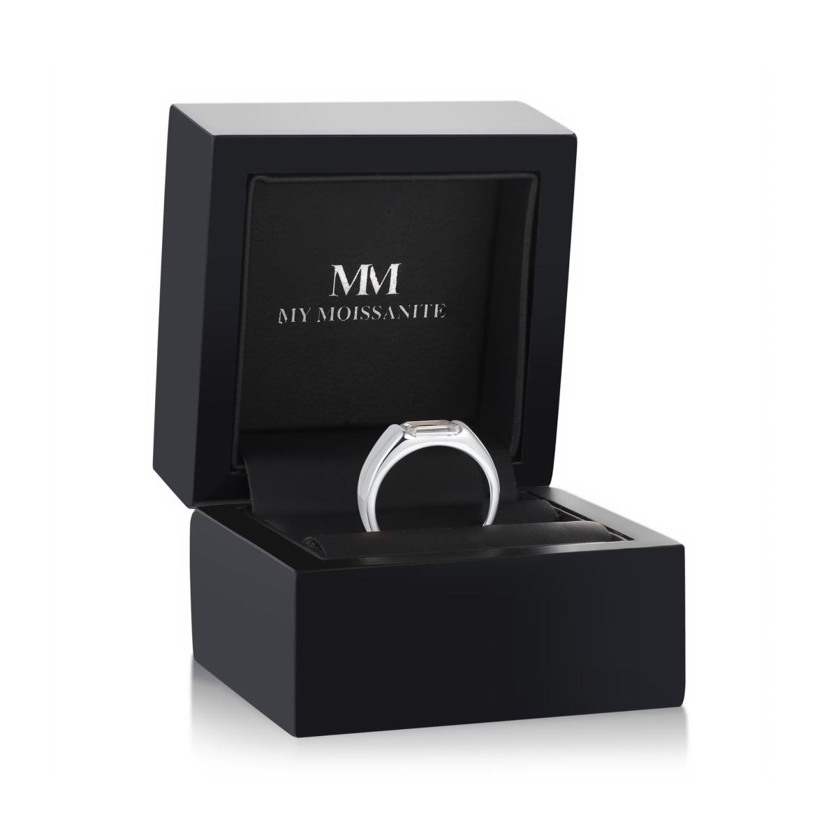 Portraitix - Herrering med moissanite i portraitslibning