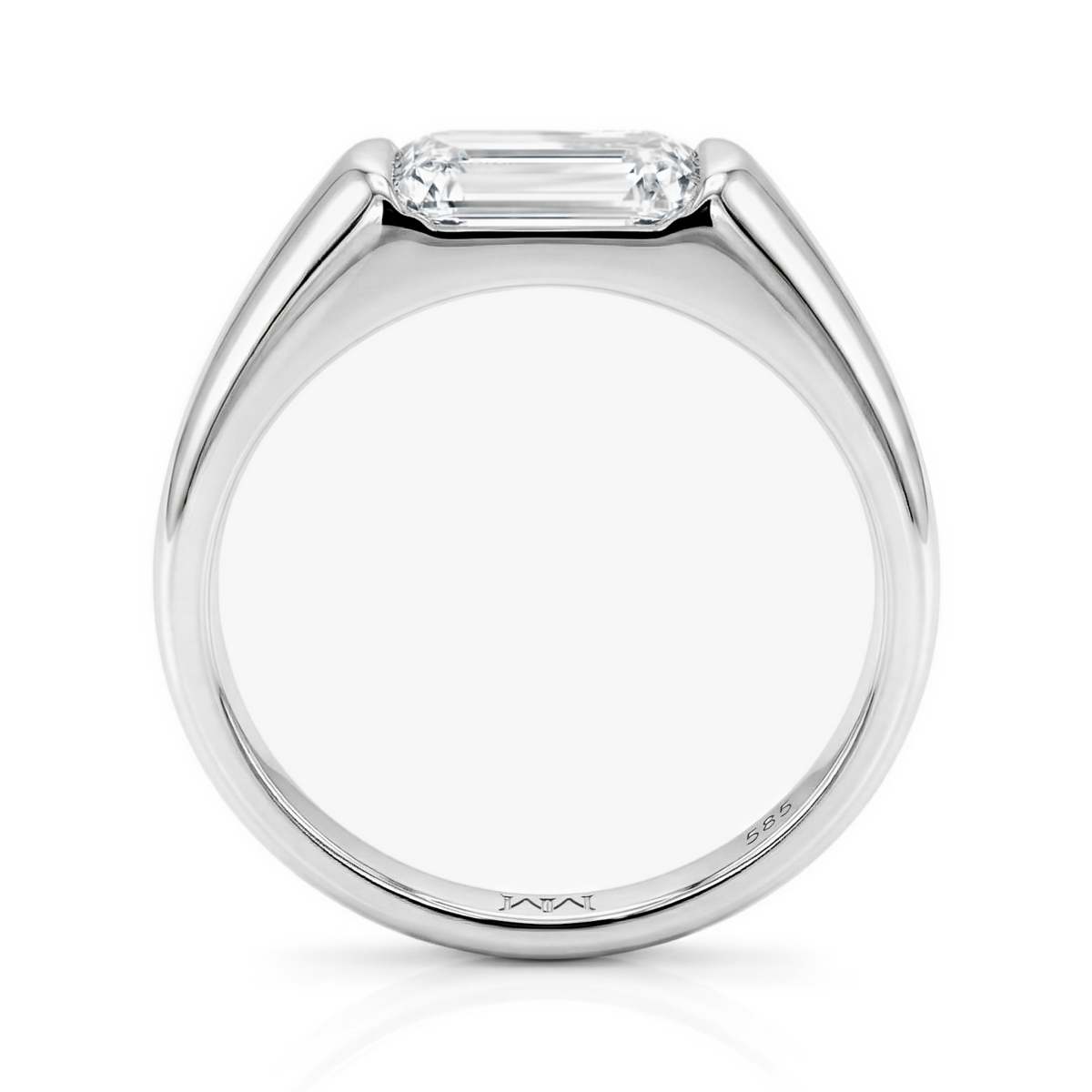 Portraitix - Herrering med moissanite i portraitslibning
