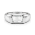 Portraitix - Herrering med moissanite i portraitslibning