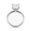 Radiana - Solitairering med moissanite i radiantslibning
