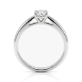 Eloise - Solitairering med oval moissanite
