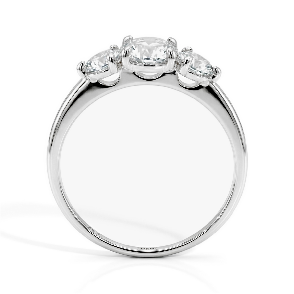 Aventine - Ring med tre moissanitesten | My Moissanite