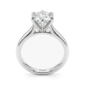 Circlique - Solitairering med moissanite til forlovelse