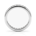 Zenora - Alliancering med moissanite i kanalfatning