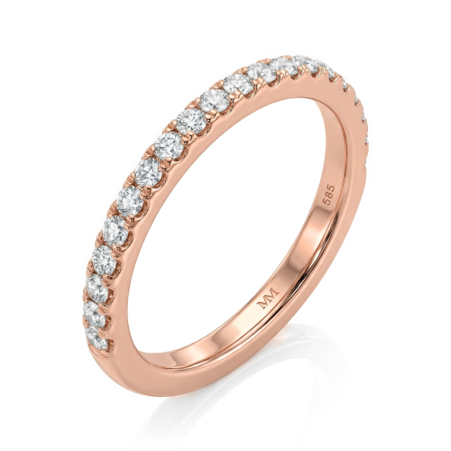 Starlet - Alliancering med moissanite