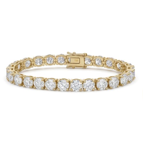 Solaris – Tennisarmbånd med moissanite