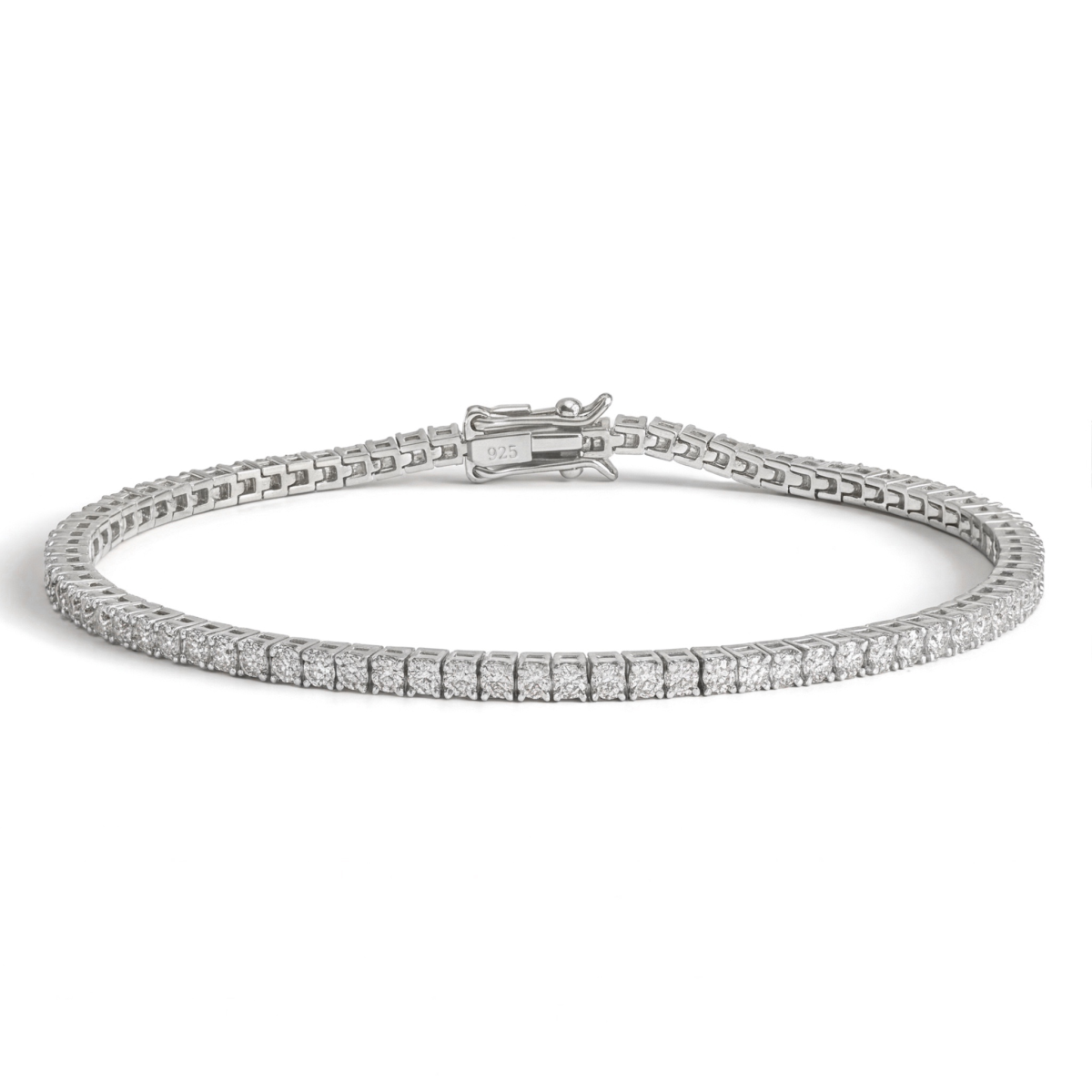 Solaris – Tennisarmbånd med moissanite