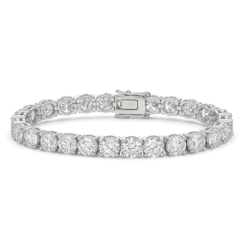 Solaris – Tennisarmbånd med moissanite